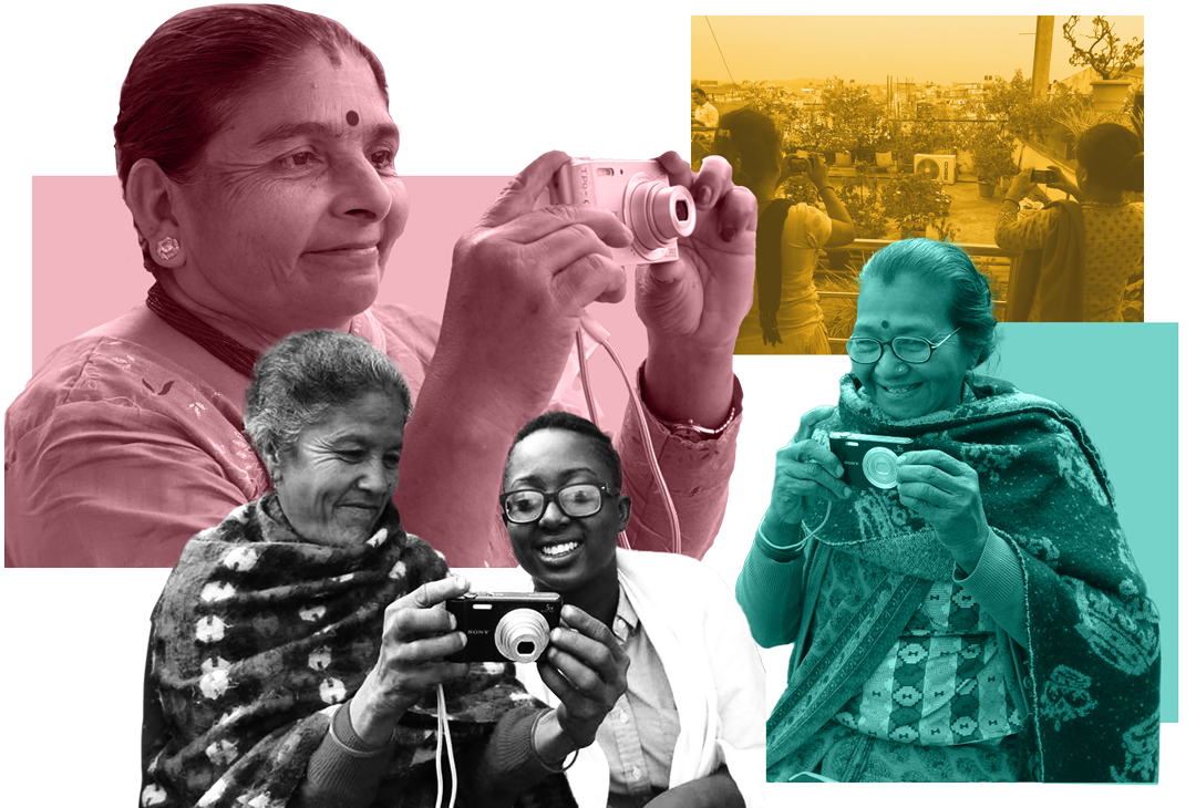 Collection of women with cameras